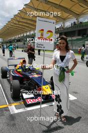 04.04.2010 Sepang, Malaysia  Carlos Sainz Jr. (ESP), Euroiternational - race 2 - Formula BMW Pacific 2010, Rd 1, Malaysia