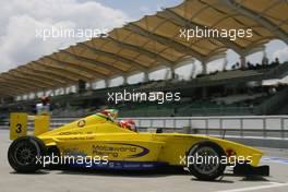 02.04.2010 Sepang, Malaysia  Axcil Jeffries (ZIM), Motaworld Racing - Formula BMW Pacific 2010, Rd 1, Malaysia