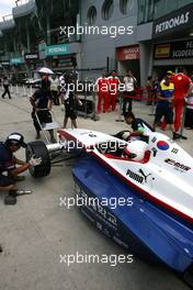 02.04.2010 Sepang, Malaysia  S.H. Tom Mun (KOR), E-Rain Racing - Formula BMW Pacific 2010, Rd 1, Malaysia