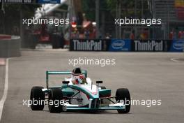 24.09.2010 Singapore, Singapore,  Calvin Wong (MAS), PETRONAS Mofaz Racing - Formula BMW Pacific 2010, Rd 11 & 12, Singapore, Friday Practice