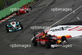 25.09.2010 Singapore, Singapore,  Daniil Kvyat (RUS), Eurointernational - Formula BMW Pacific 2010, Rd 11 & 12, Singapore, Saturday Race