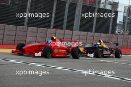 26.09.2010 Singapore, Singapore,  Oscar Tunjo (COL), Meritus - Formula BMW Pacific 2010, Rd 11 & 12, Singapore, Sunday Race