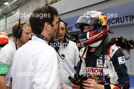 25.09.2010 Singapore, Singapore,  Daniil Kvyat (RUS), Eurointernational - Formula BMW Pacific 2010, Rd 11 & 12, Singapore, Saturday Podium