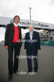 27.-29.08.2010 Nuerburgring; Germany, FIA GT1 World Championship, Round 6,  Hermann Tomczyk (GER) ADAC Sport President and  Jean Todt (FRA) FIA President, Guest of ADAC Nordrhein