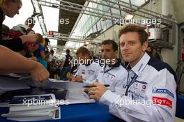 04-11.06.2010 Le Mans, France, Alexander Wurz, Marc Gene and Anthony Davidson - 24 Hour of Le Mans 2010
