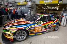 04-11.06.2010 Le Mans, France, #79 BMW Motorsport BMW M3 Art Car - 24 Hour of Le Mans 2010