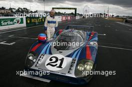 04-11.06.2010 Le Mans, France, Gerad Larrousse (FRA) is driving the Rebuilt Porsche 917 - 24 Hour of Le Mans 2010