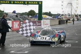 04-11.06.2010 Le Mans, France, Gerad Larrousse (FRA) is driving the Rebuilt Porsche 917 - 24 Hour of Le Mans 2010