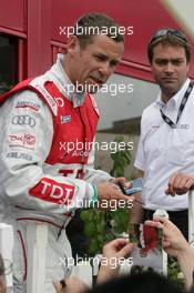 04-11.06.2010 Le Mans, France, Adminstrative Check and Scrutineering,  #7 Audi Sport Team Joest Audi R15: Tom Kristensen - 24 Hour of Le Mans 2010