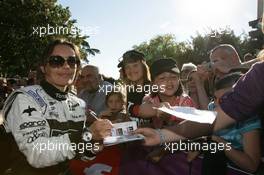 11.06.2010 Le Mans, France, #008 Signature Plus Lola Aston Martin: Vanina Ickx - 24 Hour of Le Mans 2010