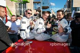 04-11.06.2010 Le Mans, France, Simon Pagenaud, Sebastien Bourdais and Pedro Lamy - 24 Hour of Le Mans 2010