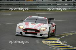 09.06.2010 Le Mans, France, #52 Young Driver AMR Aston Martin DBR9: Christoffer Nygaard, Tomas Enge, Peter Kox - 24 Hour of Le Mans 2010