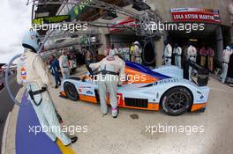 04-11.06.2010 Le Mans, France, #007 Aston Martin Racing Lola Aston Martin: Harold Primat, Stefan Muecke, Adrian Fernandez - 24 Hour of Le Mans 2010