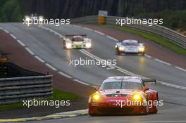 04-11.06.2010 Le Mans, France, #75 Prospeed Competition Porsche 911 GT3 RSR: Paul Van Splunteren, Niek Hommerson, Louis Machiels - 24 Hour of Le Mans 2010