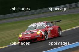 10.06.2010 Le Mans, France, #97 BMS Scuderia Italia Porsche 911 GT3 RSR: Marco Holzer, Richard Westbrook, Timo Scheider - 24 Hour of Le Mans 2010