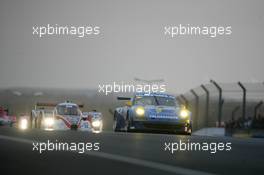 12-13.06.2010 Le Mans, France, 88 Team Felbermayr-Proton	Porsche 911 GT3 RSR: Horst Felbermayr Sr., Horst Felbermayr Jr., Miro Konopka - 24 Hour of Le Mans 2010