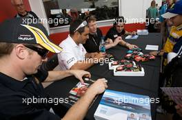 28-31.01.2010 Daytona, USA,  Scott Dixon, Dario Franchitti, Jamie McMurray, Juan Pablo Montoya - Grand-Am Rolex Sports car Series, Rolex 24 at Daytona Beach, USA