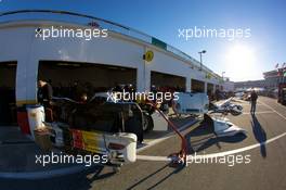 28-31.01.2010 Daytona, USA,  Garage ambiance - Grand-Am Rolex Sports car Series, Rolex 24 at Daytona Beach, USA
