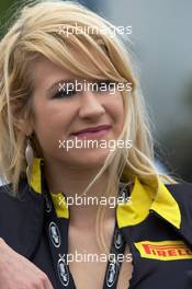 28-31.01.2010 Daytona, USA,  A charming Pirelli girl - Grand-Am Rolex Sports car Series, Rolex 24 at Daytona Beach, USA