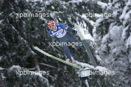 18.12.2010, Engelberg, Switzerland (SUI): Matti Hautamaeki (FIN), Fischer - FIS world cup ski jumping, individual HS137, Engelberg (SUI). www.xpb.cc. © Manzoni/xpb.cc. Every downloaded picture is fee-liable.