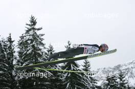 19.12.2010, Engelberg, Switzerland (SUI): Martin Koch (AUT), Fischer - FIS world cup ski jumping, individual HS137, Engelberg (SUI). www.xpb.cc. © Manzoni/xpb.cc. Every downloaded picture is fee-liable.
