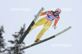 17.12.2010, Engelberg, Switzerland (SUI): Manuel Fettner (AUT), Fischer - FIS world cup ski jumping, replacing Harrachov, Engelberg (SUI). www.xpb.cc. © Manzoni/xpb.cc. Every downloaded picture is fee-liable.