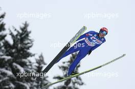 17.12.2010, Engelberg, Switzerland (SUI): Janne Ahonen (FIN), Fischer - FIS world cup ski jumping, replacing Harrachov, Engelberg (SUI). www.xpb.cc. © Manzoni/xpb.cc. Every downloaded picture is fee-liable.