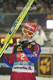 29.12.2010, Oberstdorf, Germany (GER): Matti Hautamaeki (FIN), Fischer  - FIS world cup ski jumping, four hills tournament, individual HS137, Oberstdorf (GER). www.xpb.cc. Â© Felgenhauer/xpb.cc. Every downloaded picture is fee-liable.