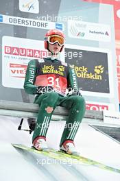 29.12.2010, Oberstdorf, Germany (GER): Pascal Bodmer (GER), Fischer  - FIS world cup ski jumping, four hills tournament, individual HS137, Oberstdorf (GER). www.xpb.cc. Â© Felgenhauer/xpb.cc. Every downloaded picture is fee-liable.