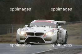 26.-27.03.2010 Nürburg, Germany, 57. ADAC Westfalenfahrt / VLN Langstreckenmeisterschaft, Round 1, Claudia Hürtgen (GER), Stian Alexander Sorlie (NOR), Jorg Muller (GER), Schubert Motorsport BMW Z4 GT3