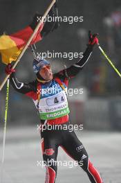 05.01.2011, Oberhof, Germany (GER): Michael Greis (GER), Madshus, Rottefella, Exel, adidas - IBU world cup biathlon, relay men, Oberhof (GER). www.xpb.cc. © Manzoni/xpb.cc. Every downloaded picture is fee-liable.