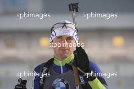 07.01.2011, Oberhof, Germany (GER): Jakov Fak (SLO), Fischer, Rottefella, Alpina, Swix - IBU world cup biathlon, sprint men, Oberhof (GER). www.xpb.cc. © Manzoni/xpb.cc. Every downloaded picture is fee-liable.