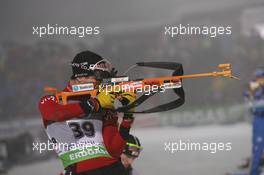 07.01.2011, Oberhof, Germany (GER): Ole Einar Bjoerndalen (NOR), Madshus, Rottefella, Odlo - IBU world cup biathlon, sprint men, Oberhof (GER). www.xpb.cc. © Manzoni/xpb.cc. Every downloaded picture is fee-liable.