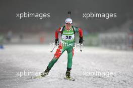 08.01.2011, Oberhof, Germany (GER): Darya Domracheva (BLR), Fischer, Rottefella, Swix - IBU world cup biathlon, sprint women, Oberhof (GER). www.xpb.cc. © Manzoni/xpb.cc. Every downloaded picture is fee-liable.