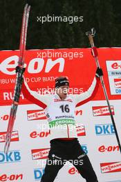 12.01.2011, Ruhpolding, Germany (GER): Emil Hegle Svendsen (NOR), Madshus, Rottefella, Swix, Odlo - IBU world cup biathlon, individual men, Ruhpolding (GER). www.xpb.cc. © Manzoni/xpb.cc. Every downloaded picture is fee-liable.