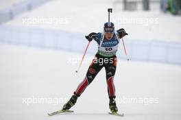 13.01.2011, Ruhpolding, Germany (GER): Magdalena Neuner (GER), Fischer, Rottefella, Exel, adidas - IBU world cup biathlon, individual women, Ruhpolding (GER). www.xpb.cc. © Manzoni/xpb.cc. Every downloaded picture is fee-liable.