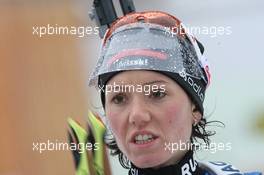 13.01.2011, Ruhpolding, Germany (GER): Selina Gasparin (SUI), Rossignol, Rottefella, Leki, ODLO - IBU world cup biathlon, individual women, Ruhpolding (GER). www.xpb.cc. © Manzoni/xpb.cc. Every downloaded picture is fee-liable.