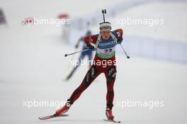 13.01.2011, Ruhpolding, Germany (GER): Ann Kristin Aafedt Flatland (NOR), Madshus, Rottefella, Alpina, Swix, ODLO - IBU world cup biathlon, individual women, Ruhpolding (GER). www.xpb.cc. © Manzoni/xpb.cc. Every downloaded picture is fee-liable.