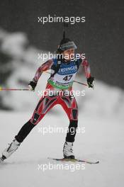 13.01.2011, Ruhpolding, Germany (GER): Megan Imrie (CAN), Salomon, Leki - IBU world cup biathlon, individual women, Ruhpolding (GER). www.xpb.cc. © Manzoni/xpb.cc. Every downloaded picture is fee-liable.