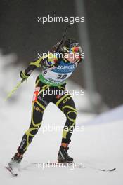 13.01.2011, Ruhpolding, Germany (GER): Pauline Macabies (FRA), Rossignol, Rottefella, One Way - IBU world cup biathlon, individual women, Ruhpolding (GER). www.xpb.cc. © Manzoni/xpb.cc. Every downloaded picture is fee-liable.