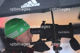 13.01.2011, Ruhpolding, Germany (GER): Gerald Hoenig (GER), Coach Team Germany - IBU world cup biathlon, individual women, Ruhpolding (GER). www.xpb.cc. © Manzoni/xpb.cc. Every downloaded picture is fee-liable.
