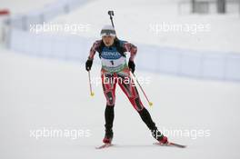 13.01.2011, Ruhpolding, Germany (GER): Zina Kocher (CAN), Atomic, Leki, Odlo - IBU world cup biathlon, individual women, Ruhpolding (GER). www.xpb.cc. © Manzoni/xpb.cc. Every downloaded picture is fee-liable.