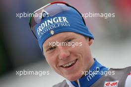14.01.2011, Ruhpolding, Germany (GER): Lukas Hofer (ITA), Rossignol, Rottefella, Exel - IBU world cup biathlon, sprint men, Ruhpolding (GER). www.xpb.cc. © Manzoni/xpb.cc. Every downloaded picture is fee-liable.