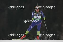 14.01.2011, Ruhpolding, Germany (GER): Klemen Bauer (SLO), Fischer, Rottefella, Alpina, Swix - IBU world cup biathlon, sprint men, Ruhpolding (GER). www.xpb.cc. © Manzoni/xpb.cc. Every downloaded picture is fee-liable.