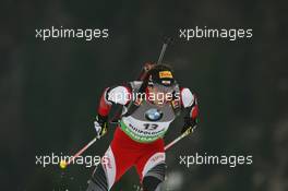 14.01.2011, Ruhpolding, Germany (GER): Christoph Sumann (AUT), Atomic, Leki  - IBU world cup biathlon, sprint men, Ruhpolding (GER). www.xpb.cc. © Manzoni/xpb.cc. Every downloaded picture is fee-liable.