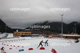 14.01.2011, Ruhpolding, Germany (GER): Biathlon Feature: The new venue - IBU world cup biathlon, sprint men, Ruhpolding (GER). www.xpb.cc. © Manzoni/xpb.cc. Every downloaded picture is fee-liable.