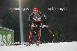 14.01.2011, Ruhpolding, Germany (GER): Alexander Wolf (GER), Fischer, Rottefella, Alpina, Leki adidas, Toko - IBU world cup biathlon, sprint men, Ruhpolding (GER). www.xpb.cc. © Manzoni/xpb.cc. Every downloaded picture is fee-liable.