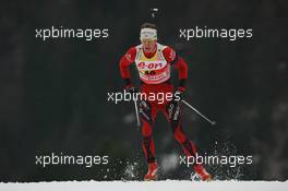 14.01.2011, Ruhpolding, Germany (GER): Tarjei Boe (NOR), Fischer, Rottefella, Swix, ODLO - IBU world cup biathlon, sprint men, Ruhpolding (GER). www.xpb.cc. © Manzoni/xpb.cc. Every downloaded picture is fee-liable.