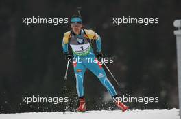 14.01.2011, Ruhpolding, Germany (GER): Alexandr Chervyhkov (KAZ) - IBU world cup biathlon, sprint men, Ruhpolding (GER). www.xpb.cc. © Manzoni/xpb.cc. Every downloaded picture is fee-liable.