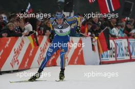 14.01.2011, Ruhpolding, Germany (GER): Bjoern Ferry (SWE), Fischer, Rottefella, Leki, adidas - IBU world cup biathlon, sprint men, Ruhpolding (GER). www.xpb.cc. © Manzoni/xpb.cc. Every downloaded picture is fee-liable.